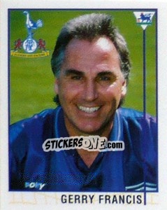 Sticker Gerry Francis (Manager) - Premier League Inglese 1995-1996 n. 158 - Merlin