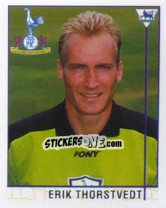Cromo Erik Thorstvedt - Premier League Inglese 1995-1996 - Merlin