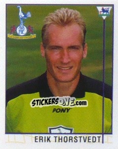 Sticker Erik Thorstvedt - Premier League Inglese 1995-1996 n. 163 - Merlin