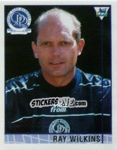 Sticker Ray Wilkins (Manager) - Premier League Inglese 1995-1996 n. 184 - Merlin