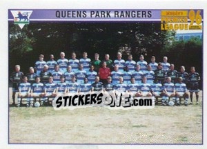 Sticker Team Photo - Premier League Inglese 1995-1996 n. 187 - Merlin