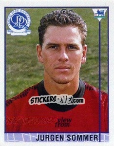 Cromo Jurgen Sommer - Premier League Inglese 1995-1996 - Merlin