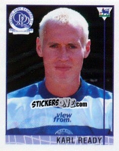 Sticker Karl Ready - Premier League Inglese 1995-1996 n. 193 - Merlin