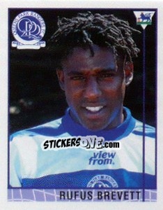 Cromo Rufus Brevett - Premier League Inglese 1995-1996 - Merlin