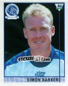 Figurina Simon Barker - Premier League Inglese 1995-1996 - Merlin