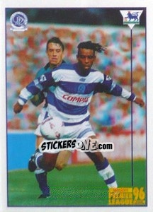 Cromo Trevor Sinclair (Superstar) - Premier League Inglese 1995-1996 - Merlin