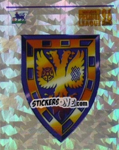 Sticker Club Emblem - Premier League Inglese 1995-1996 n. 211 - Merlin