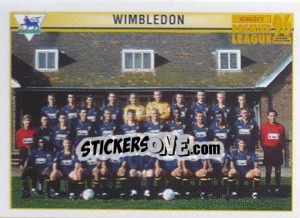 Figurina Team Photo - Premier League Inglese 1995-1996 - Merlin