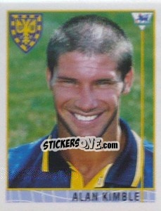 Figurina Alan Kimble - Premier League Inglese 1995-1996 n. 215 - Merlin