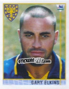 Sticker Gary Elkins - Premier League Inglese 1995-1996 - Merlin