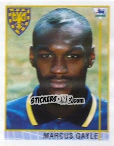 Sticker Marcus Gayle - Premier League Inglese 1995-1996 - Merlin