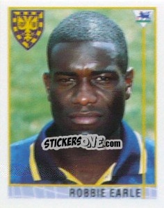 Sticker Robbie Earle - Premier League Inglese 1995-1996 - Merlin