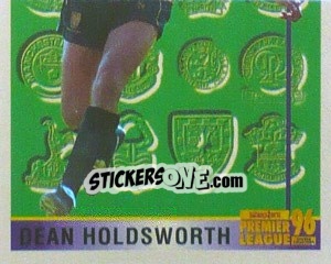 Cromo Dean Holdsworth (Leading Player 2/2) - Premier League Inglese 1995-1996 - Merlin