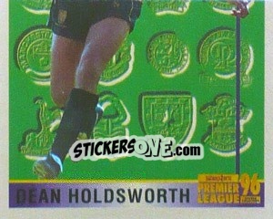 Sticker Dean Holdsworth (Leading Player 2/2) - Premier League Inglese 1995-1996 n. 235 - Merlin