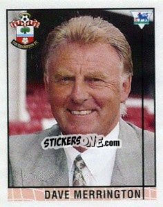 Sticker Dave Merrington (Manager) - Premier League Inglese 1995-1996 n. 236 - Merlin