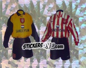 Sticker Home Kits - Premier League Inglese 1995-1996 - Merlin