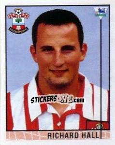 Sticker Richard Hall - Premier League Inglese 1995-1996 n. 244 - Merlin