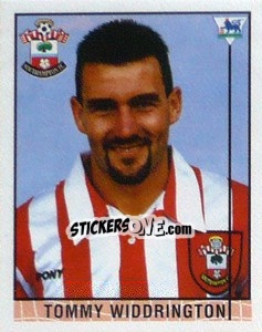 Sticker Tommy Widdrington - Premier League Inglese 1995-1996 - Merlin