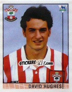 Sticker David Hughes - Premier League Inglese 1995-1996 - Merlin
