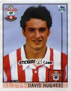 Figurina David Hughes - Premier League Inglese 1995-1996 n. 249 - Merlin