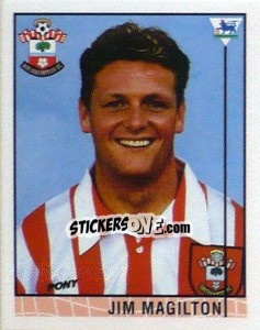 Sticker Jim Magilton - Premier League Inglese 1995-1996 - Merlin