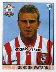 Sticker Gordon Watson - Premier League Inglese 1995-1996 n. 254 - Merlin