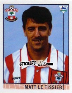 Sticker Matt Le Tissier - Premier League Inglese 1995-1996 n. 255 - Merlin