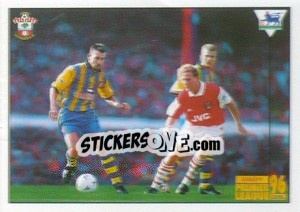 Sticker Tommy Widdrington (Superstar) - Premier League Inglese 1995-1996 - Merlin