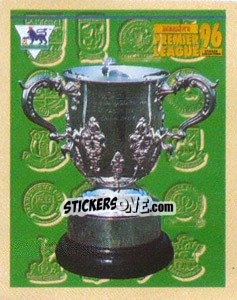 Sticker League Cup Trophy - Premier League Inglese 1995-1996 n. 264 - Merlin