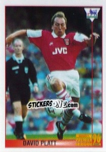 Cromo Q2 - David Platt - Premier League Inglese 1995-1996 n. 266 - Merlin