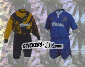 Sticker Home Kits - Premier League Inglese 1995-1996 - Merlin