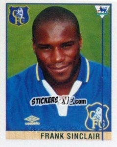 Cromo Frank Sinclair - Premier League Inglese 1995-1996 - Merlin