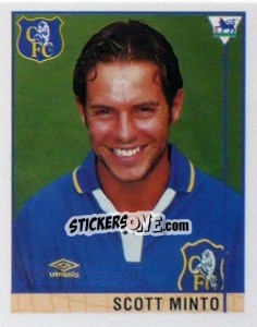 Figurina Scott Minto - Premier League Inglese 1995-1996 - Merlin