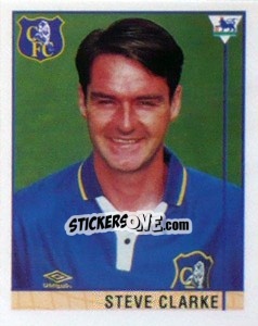 Sticker Steve Clarke - Premier League Inglese 1995-1996 - Merlin