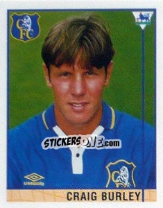 Figurina Craig Burley - Premier League Inglese 1995-1996 - Merlin