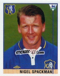 Figurina Nigel Spackman - Premier League Inglese 1995-1996 - Merlin