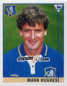 Sticker Mark Hughes - Premier League Inglese 1995-1996 - Merlin