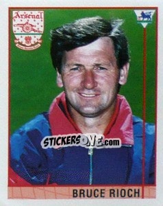 Sticker Bruce Rioch (Manager) - Premier League Inglese 1995-1996 - Merlin