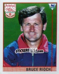 Sticker Bruce Rioch (Manager) - Premier League Inglese 1995-1996 n. 297 - Merlin
