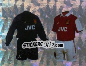 Sticker Home Kits - Premier League Inglese 1995-1996 - Merlin