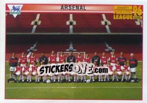 Figurina Team Photo - Premier League Inglese 1995-1996 - Merlin
