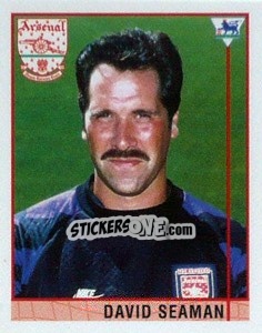 Sticker David Seaman - Premier League Inglese 1995-1996 n. 301 - Merlin