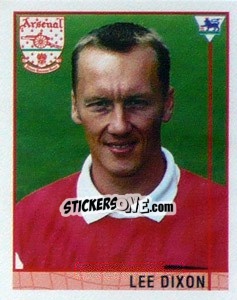 Cromo Lee Dixon - Premier League Inglese 1995-1996 - Merlin