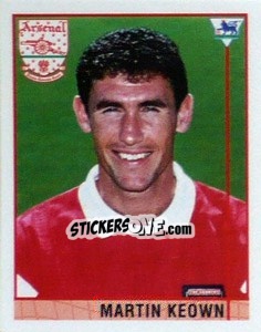 Sticker Martin Keown - Premier League Inglese 1995-1996 n. 304 - Merlin