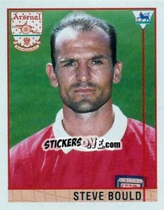 Cromo Steve Bould - Premier League Inglese 1995-1996 - Merlin