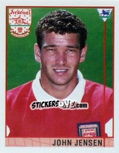 Figurina John Jensen - Premier League Inglese 1995-1996 - Merlin