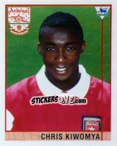 Figurina Chris Kiwomya - Premier League Inglese 1995-1996 - Merlin