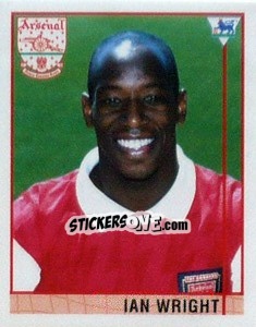 Sticker Ian Wright - Premier League Inglese 1995-1996 - Merlin