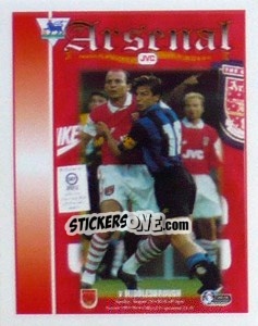 Figurina Club Programme - Premier League Inglese 1995-1996 - Merlin