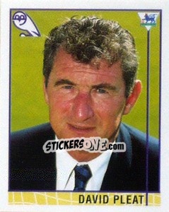 Sticker David Pleat (Manager) - Premier League Inglese 1995-1996 - Merlin